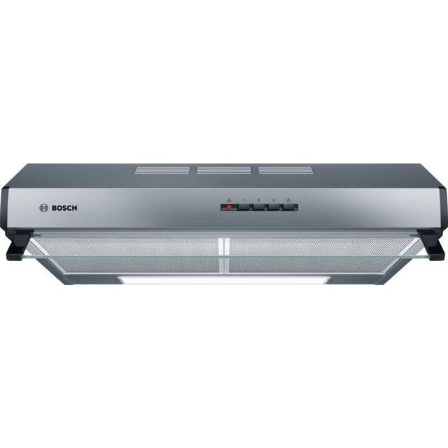 Bosch Electroménager DUL63CC50 Visir huva, 4-serien, 1 motor och 3 hastigheter sugkraft, LED-belysning, 60 cm, 146 W, rostfritt stål
