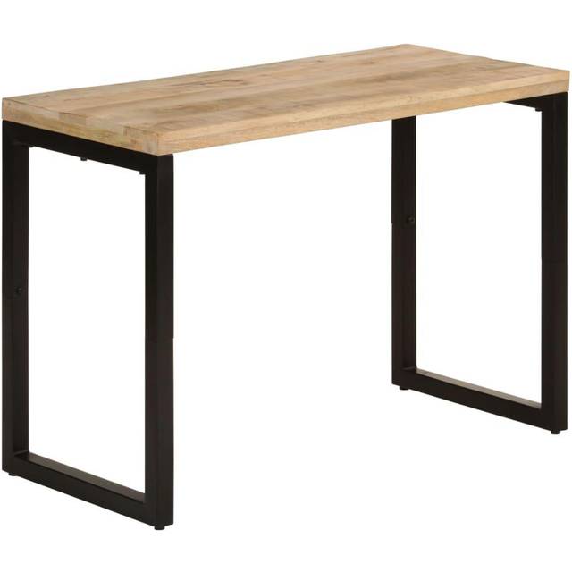 vidaXL Dining Table 110x50x76 cm Solid Wood Mango - Brown