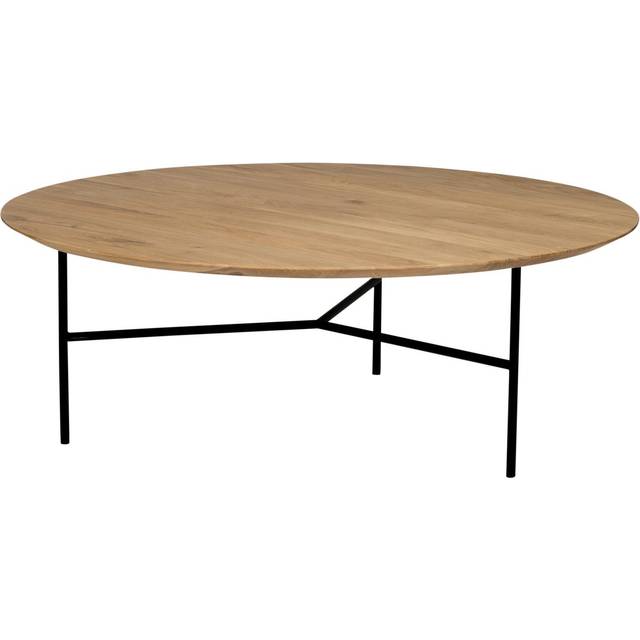 Tribeca Coffee Table Lacquered Oak / Black, 110 cm