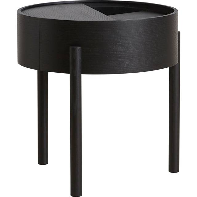 Woud - Arc Side Table Black Ash