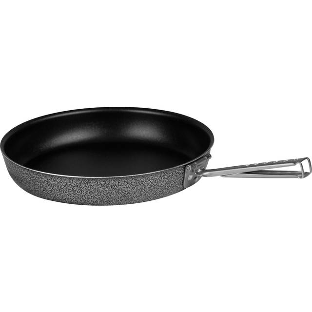Trangia Non-Stick Frying Pan With Folding Handle, 22cm - Black