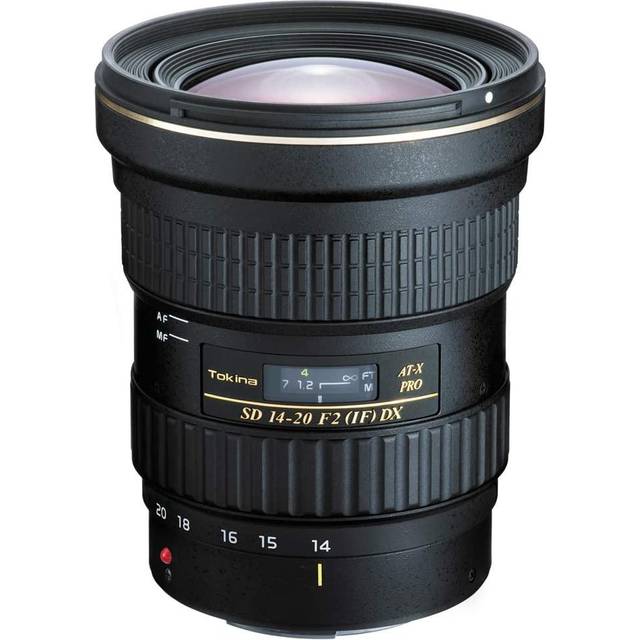 (For Canon EF Mount) Tokina 14-20mm f/2 PRO DX Camera Wide Angle Zoom Lens