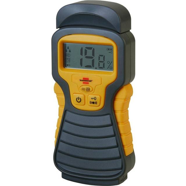 Wood Moisture Meter,Handheld Digital Moisture Detector, Backlit LCD Display,Water Leak Detector
