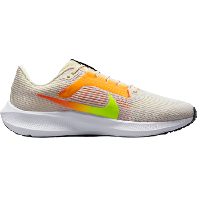 Pegasus 40 M löparskor, WHITE/MULTI-COLOR-COCONUT MILK-VOLT, Herr, 9.5