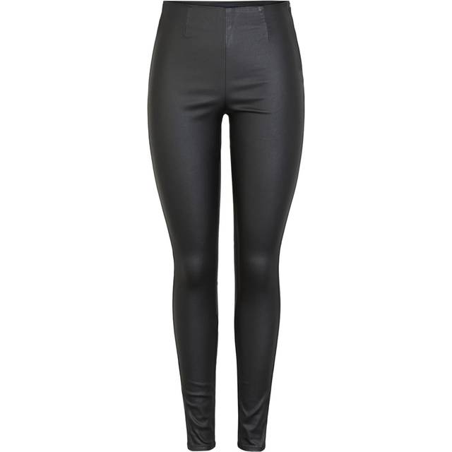 Pieces - Bukser - PC Skin Paro HW Leggings Coated - Black