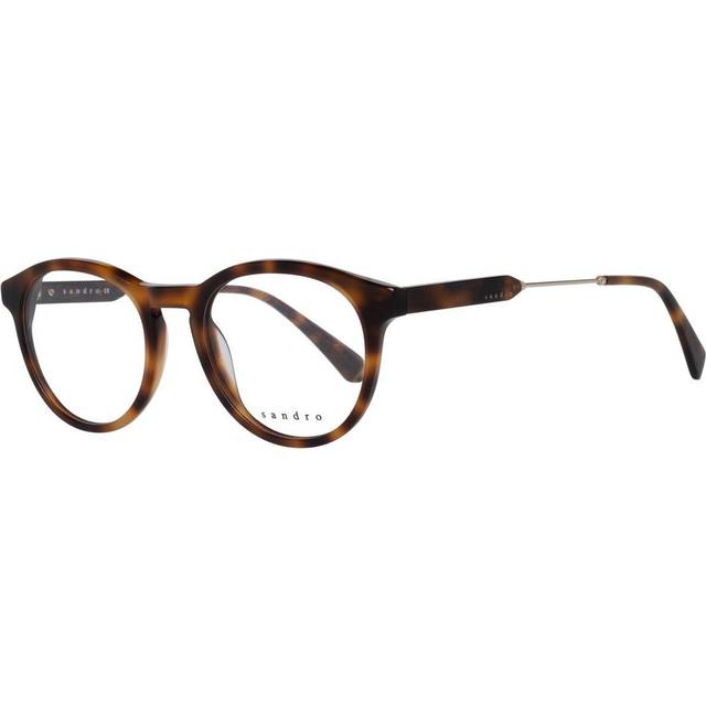 Sandro SD1008 201 50 Sköldpaddemönstradeshell Glasögon (Endast Båge) Män