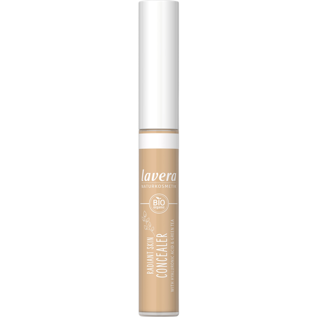 lavera Radiant Skin Concealer – Tanned 04 – täckning av mörka ringar och orenheter – håller i upp till 8 timmar – fuktgivande – vegansk – naturkosmetik (1 x 5,5 ml)