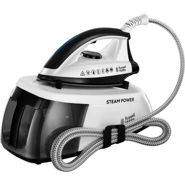 Russell Hobbs 24420 Steam Power Steam Generator Iron - Black & White