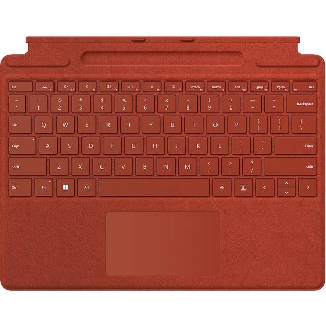 Microsoft Surface Pro 8/9-typ fodral (rött)