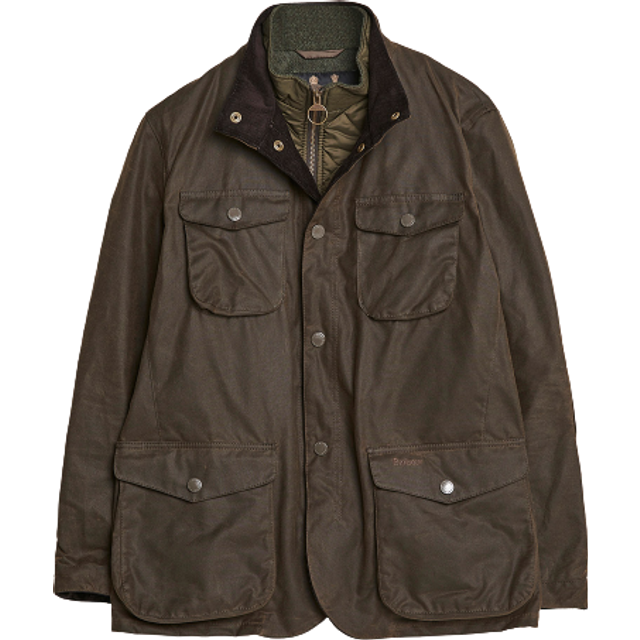 Barbour Ogston Wax Jacket Olive See best price