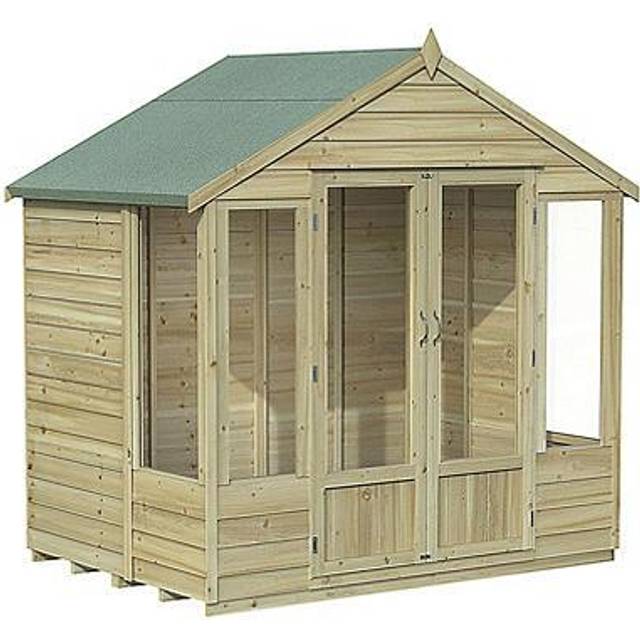 4LIFE Apex Summerhouse 7x5 - Double Door - 4 Window
