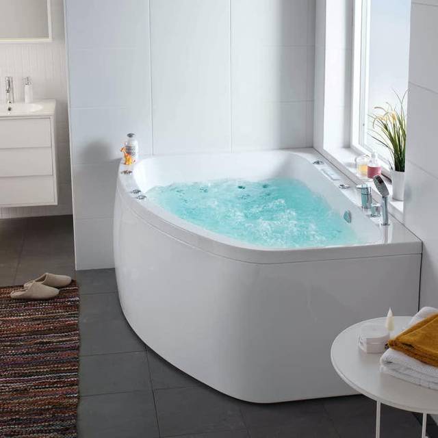 Hafa Badkar Aqua 160 Duo L (Utan Blandare)