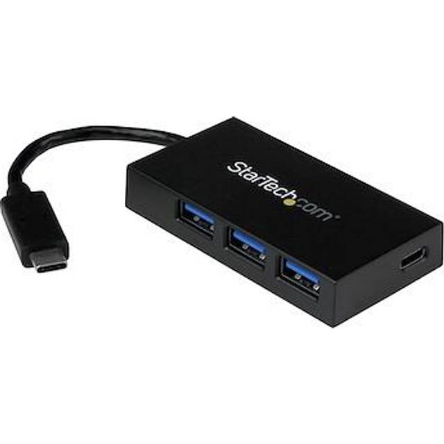 StarTech.com USB-C-hubb med 4 portar - USB-C till 1x USB-C och 3x USB-A - USB 3.0-hubb