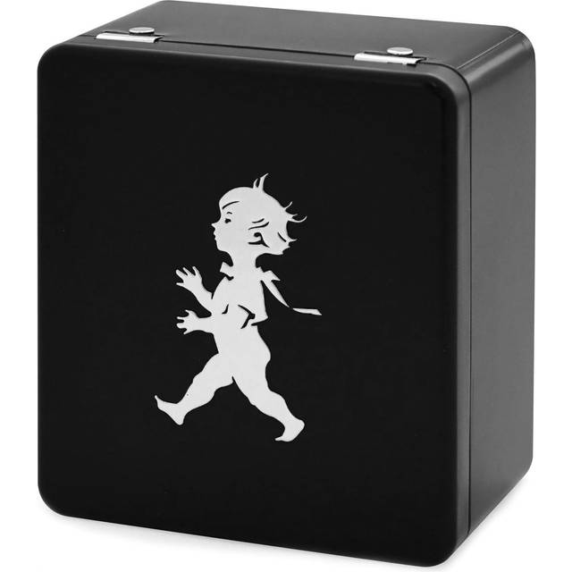 Solstickan Design Solstickan tea chest with pockets 13.6x15.6 cm Black