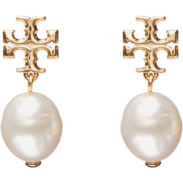 Kira Pearl Drop earrings - TORY BURCH - gender_Woman - Gold (UNI)