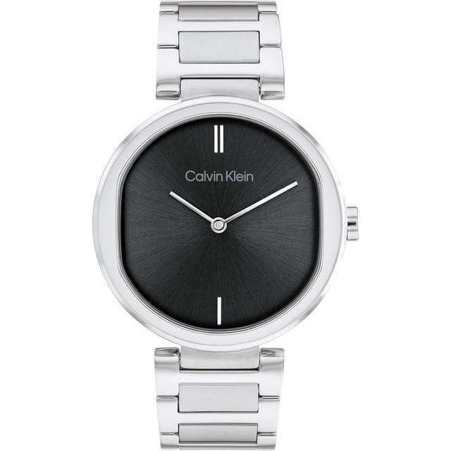 Calvin Klein Women's Quartz Stainless Steel Case and Link Bracelet Watch Color: Silver (Model: 25200249)