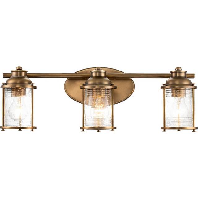 Kichler Ashland Bay 3 Light Wall Light - Natural Brass