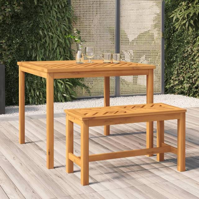 Vidaxl - Garden Bench 80 cm Solid Wood Acacia