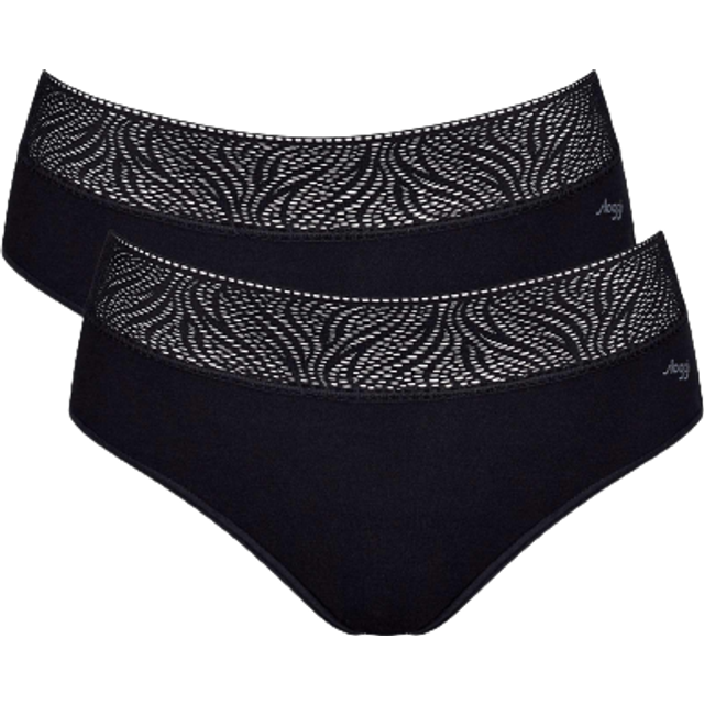 Sloggi period pants hipster briefs 2 pack light flow menstrual underwear
