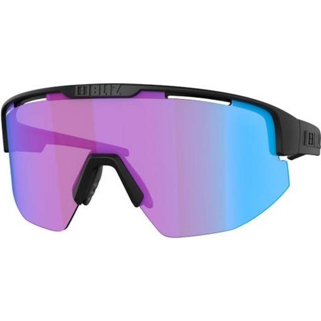 Bliz Matrix Small - Solglas&#xF6;gon Matt Black Violet W Blue Multi Cat 2