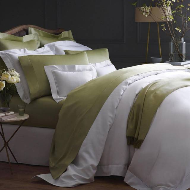 SFERRA Giotto Sham Standard - DARK KHAKI - STANDARD