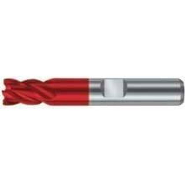 Guhring 5534 12.00MM Carbide 4 Flute Weldon Shank Ratio End Mills - FIREX Coated