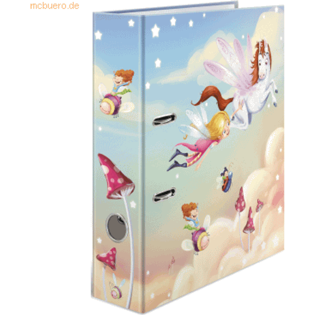 HERMA Lever Arch File Kindergarten with Fairy Dance Motif, A4, 70 mm Spine, with Inner Print, 1 Folder