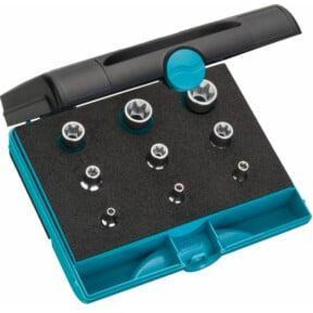 Hazet Tool Set Torx 6.3mm 1/4 10mm 3/8 12.5mm 1/2 External Torx