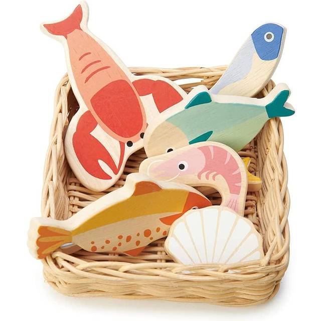 Tender Leaf Toys Seafood Basket