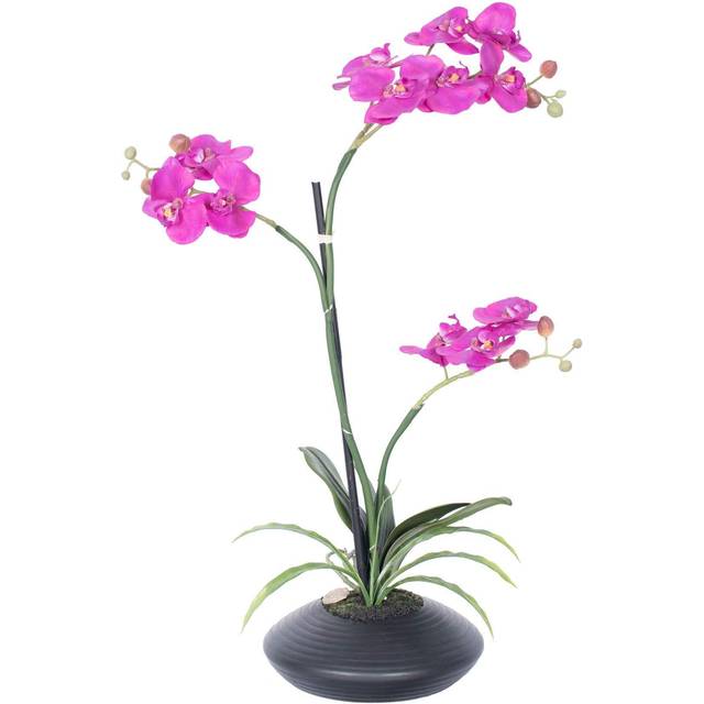 "Vickerman 25"""""""" Potted Orchid fls x 2-Purple - FC170702"