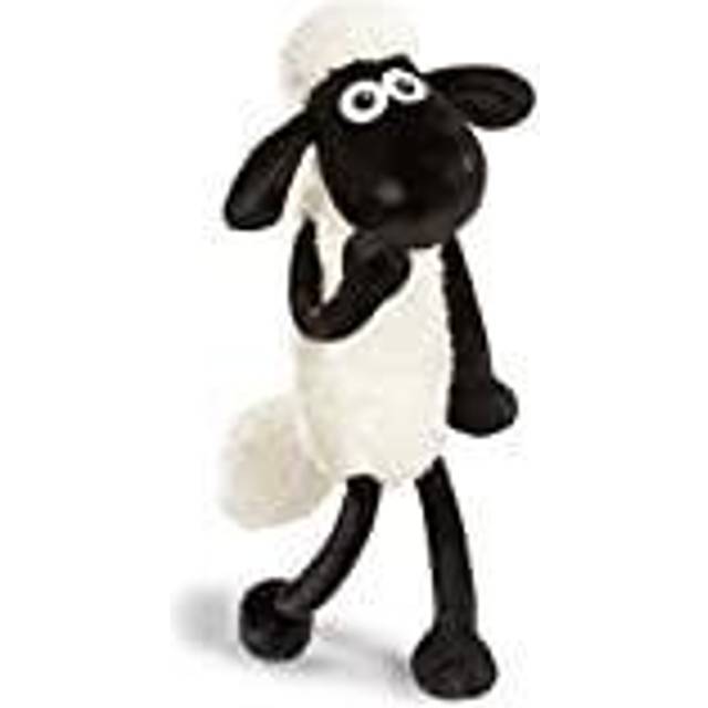 NICI Mjuk Leksak Shaun Fåret 50 cm – Mysiga Fårleksaker för Flickor, Pojkar och Bebisar – Fluffigt Gosedjur för Lek, Mys och Samling – Mysiga Plyschdjur