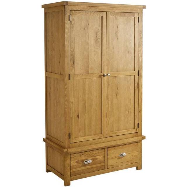 Birlea Woburn 2 Door 2 Drawer Wardrobe Oak Oak Wardrobe