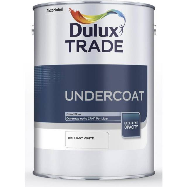 Dulux Trade Undercoat - Brilliant White - ["Brilliant White","White"]
