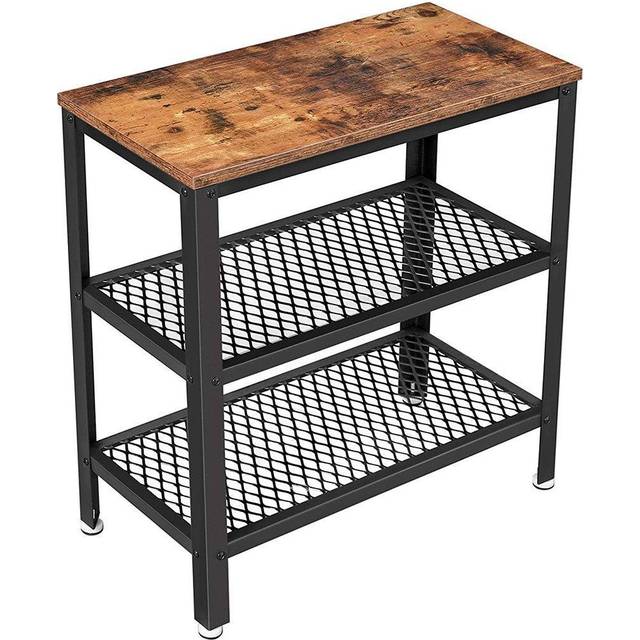 Double Shelves Side Table