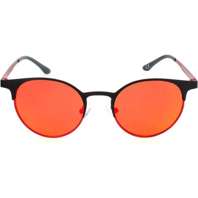 Adidas AOM000/N 009.053 Men's Sunglasses Black Size 51 - Black Red (51)