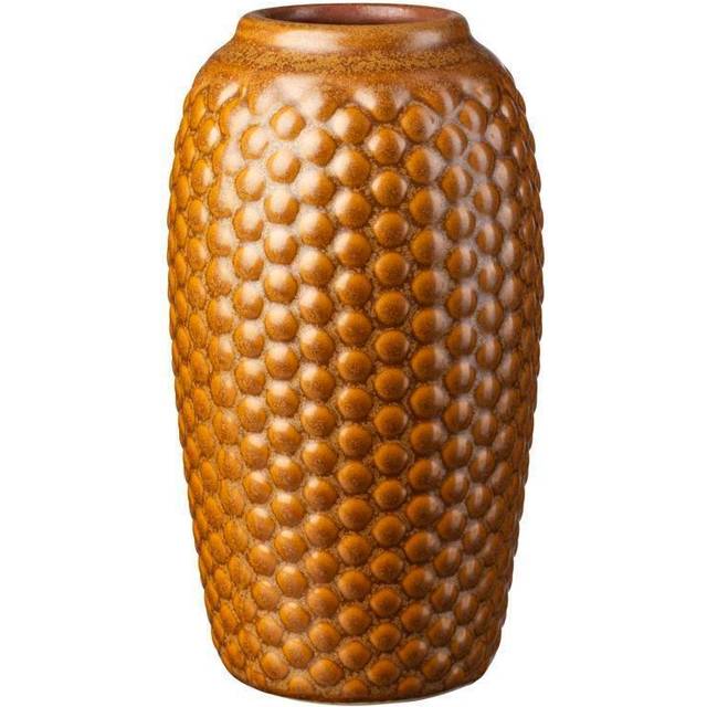 FDB Møbler / Furniture - Lupin Vase S8 - Vas - Golden Brown - Small - H21,5 x Ø12 cm