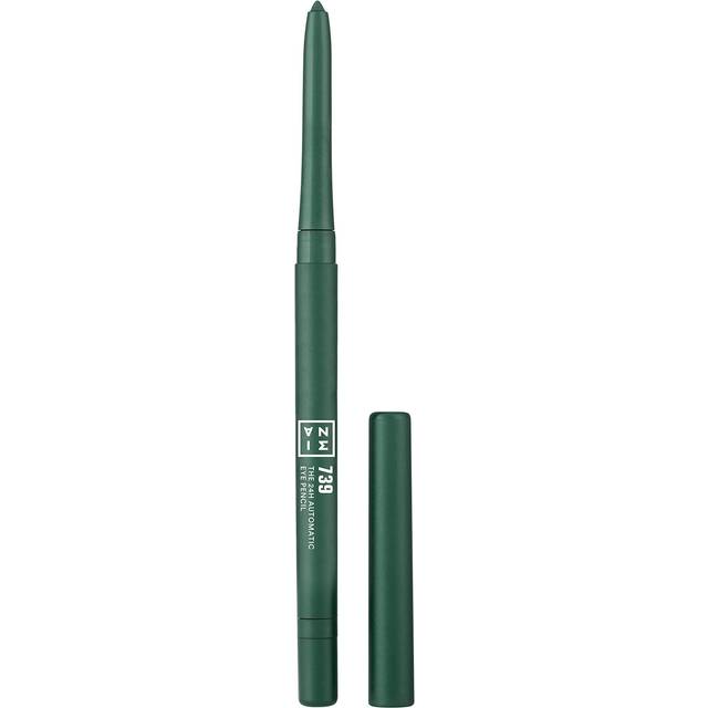 MAKEUP - The 24H Automatic Eye Pencil 739 - Green - Long Lasting Eyeliner - Waterproof - Highly Pigmented Formula - Creamy Texture - Sharpener & brush