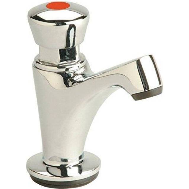 Deva Non Concussive Self Closing Chrome Pillar Basin Tap CORM03