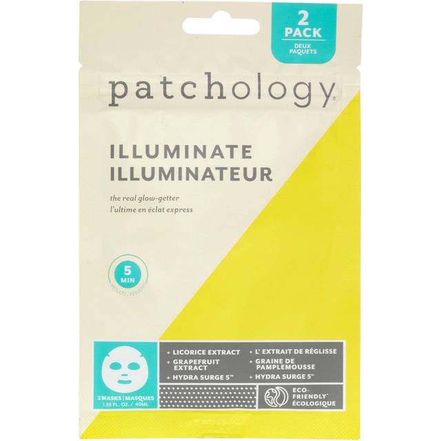 Patchology Illuminate Sheet Mask 2 Pack