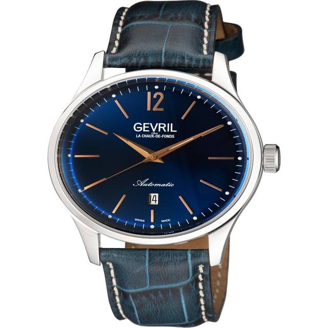 Five Points 4253A Automatic Sellita SW200 Blue Dial, Genuine Italian Handmade Blue Watch - One Size