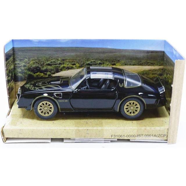 1977 Pontiac Firebird Black Smokey and the Bandit (1977) Movie Hollywood Rides Series 1/32 Diecast Model Car by Jada 31061