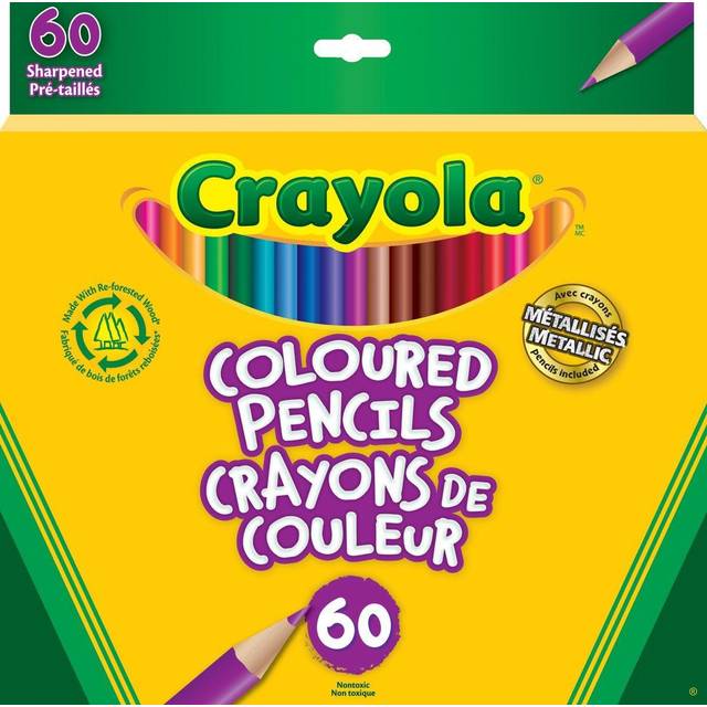 CRAYOLA Pencils 60 Colored