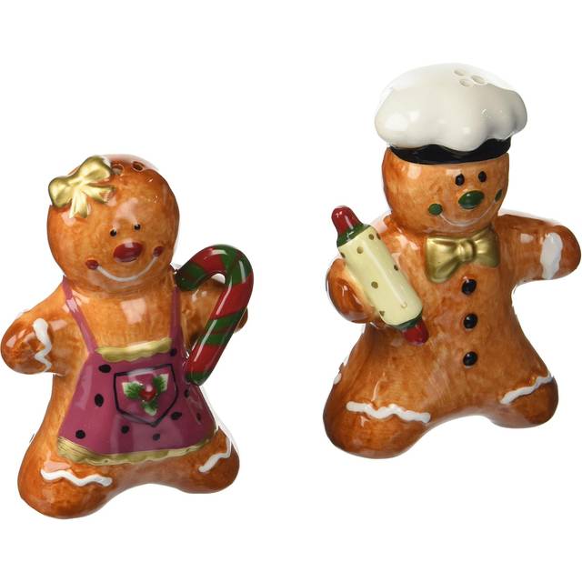 Cosmos Gifts 10518 Salt & Pepper Shaker  small  orange