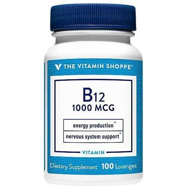 The Vitamin Shoppe  Vitamin B12  1 000 mcg  100 Lozenges