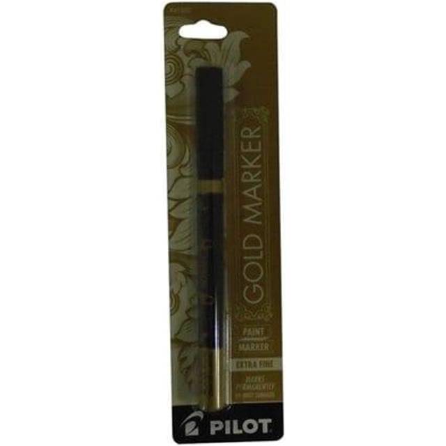 Pilot Gold Metallic Permanent Paint Marker  Extra Fine Point  Single Pen (41500)
