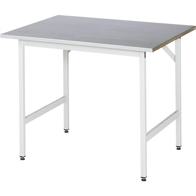 RAU frame 30 x 30 mm, sheet steel panel, frame 30 x 30 mm, sheet steel panel, WxD 1000 x 800 mm, light grey - light grey RAL 7035