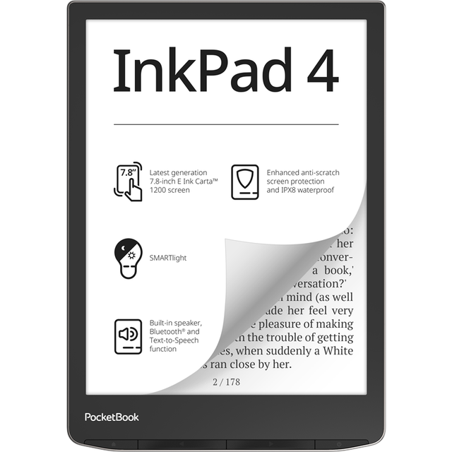 Pocketbook eReader - Inkpad 4 Stardust Silver