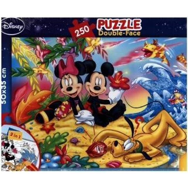 Lisciani 48113 Disney Mickey Mouse on the Beach Puzzle Multicolour One Size