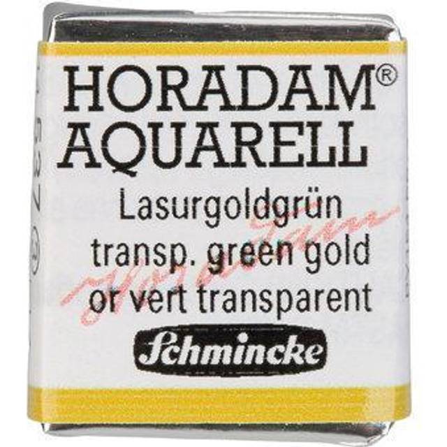 Schmincke Horadam Aquarell Half-pan (Prisgrupp 3) 537 transparent green gold