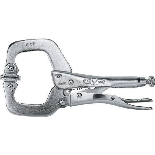 IRWIN Vise-Grip 6SP Locking C-Clamp Swivel Pad 150mm